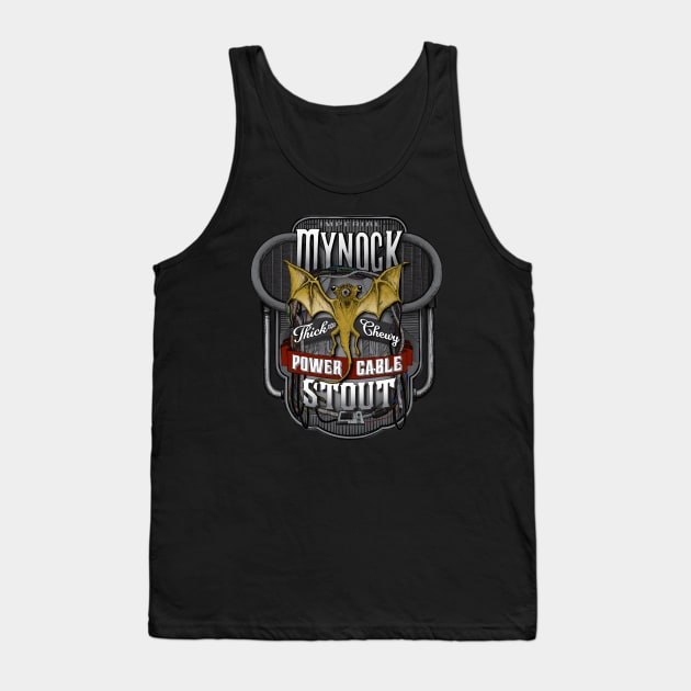 Mynock Power Cable Stout Tank Top by MindsparkCreative